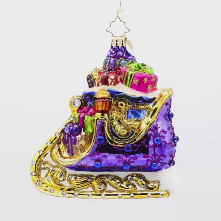 Royal Amethyst Sleigh