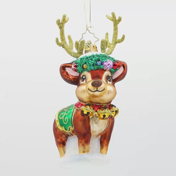 Festive Frosty Fawn
