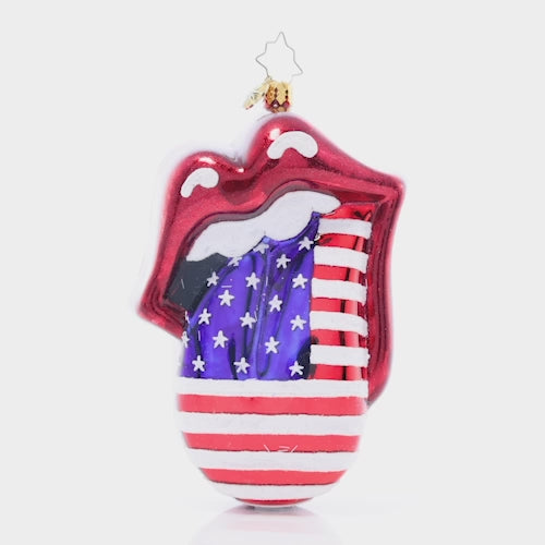 Rolling Stones Tongue In Stars and Stripes