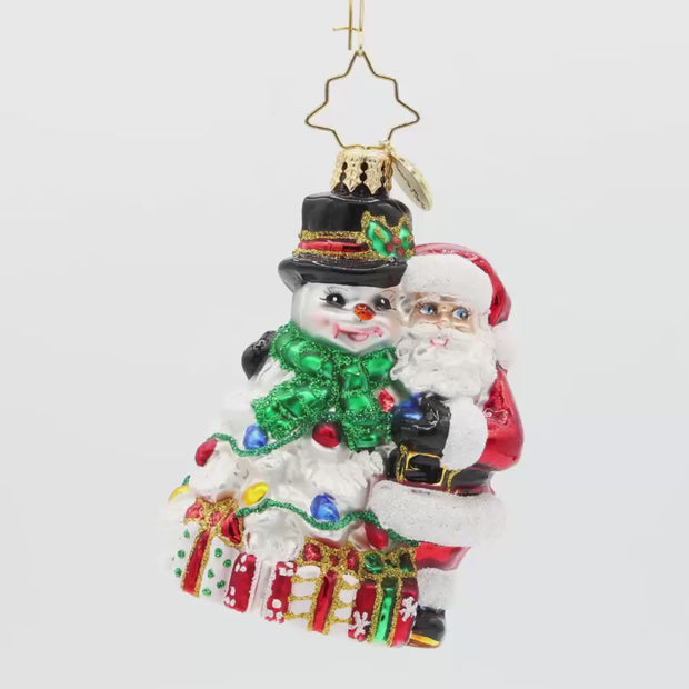 A Frosty Duo Gem – Christopher Radko