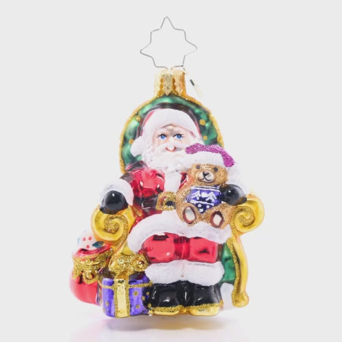 Strike A Pose Santa Gem