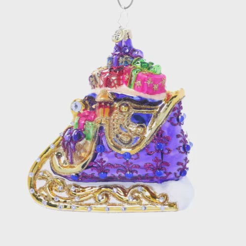 Royal Amethyst Sleigh