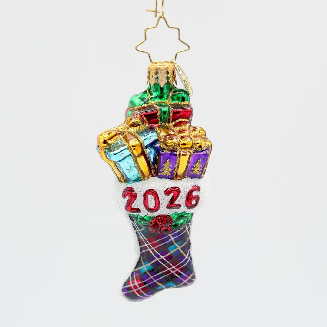 2026 Stacked Holiday Joy Gem
