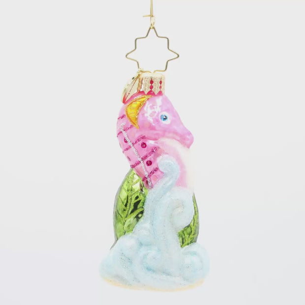 【ひな様】1582.天然石　琉球ガラス　クリスマス　星　ジャンピング猫　レジン Sally Seahorse Gem – Christopher Radko