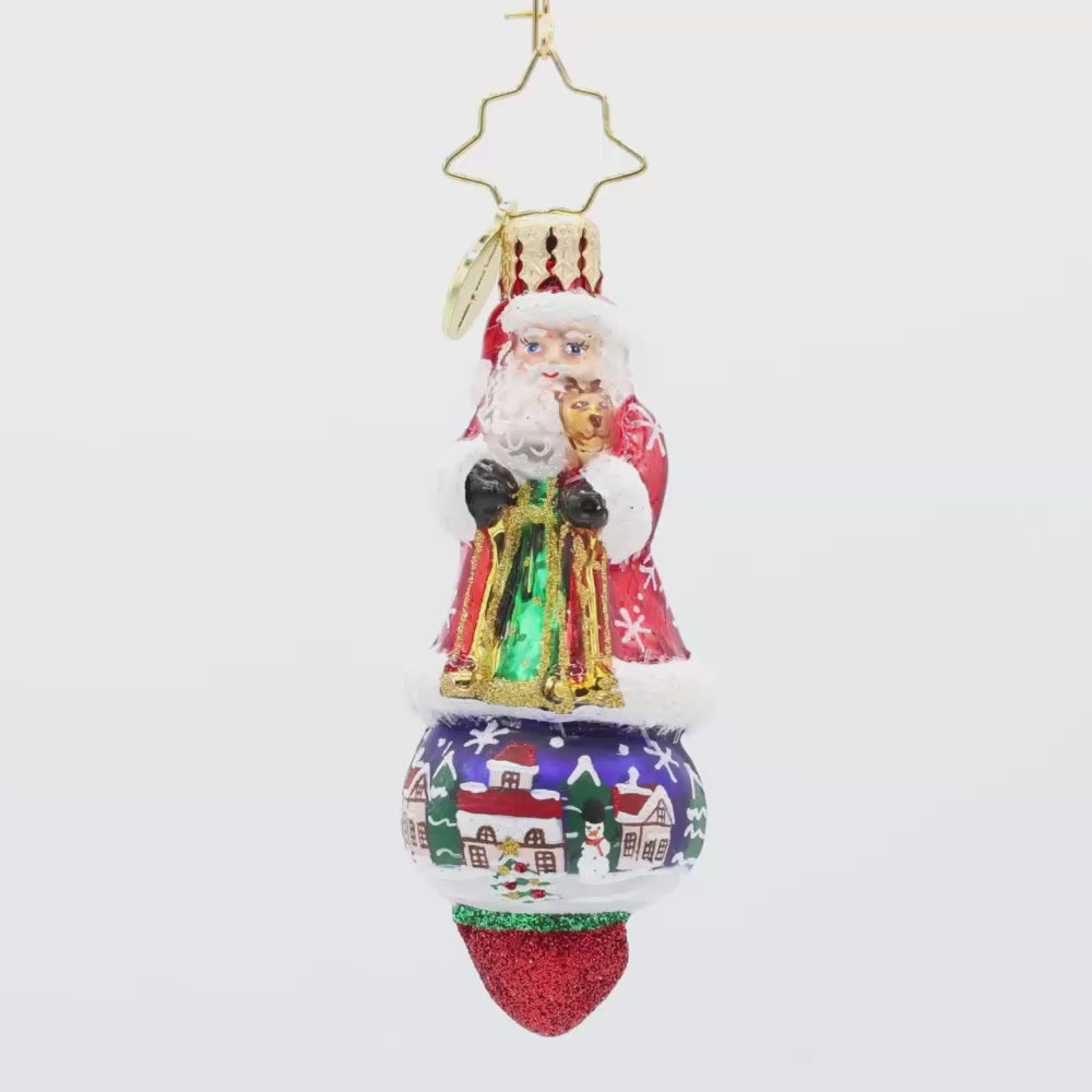 Santa's Splendid Snowscape Gem