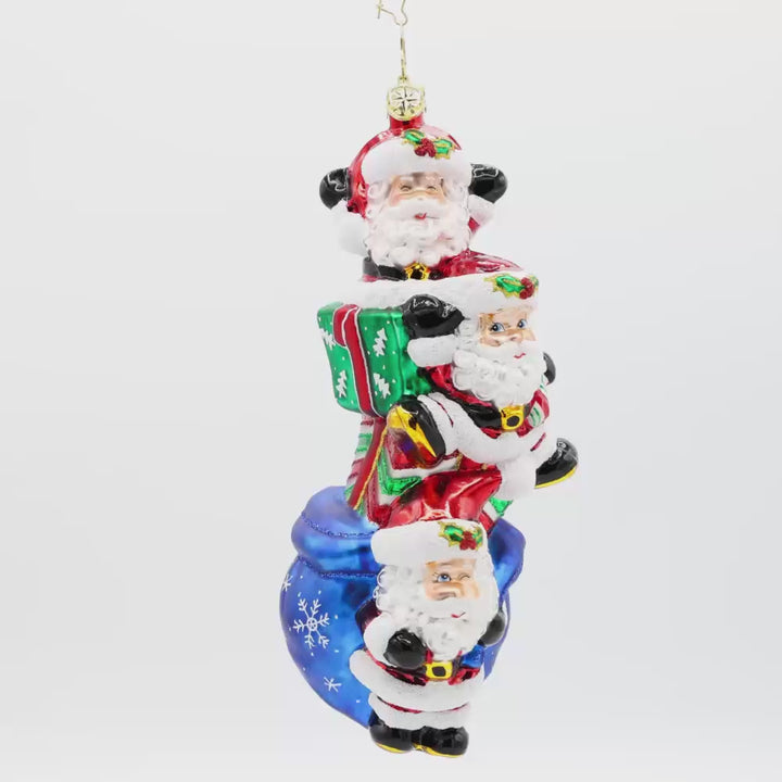 Jolly Santa Trio