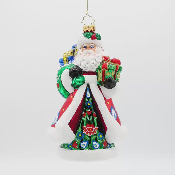 Folk Festive Claus