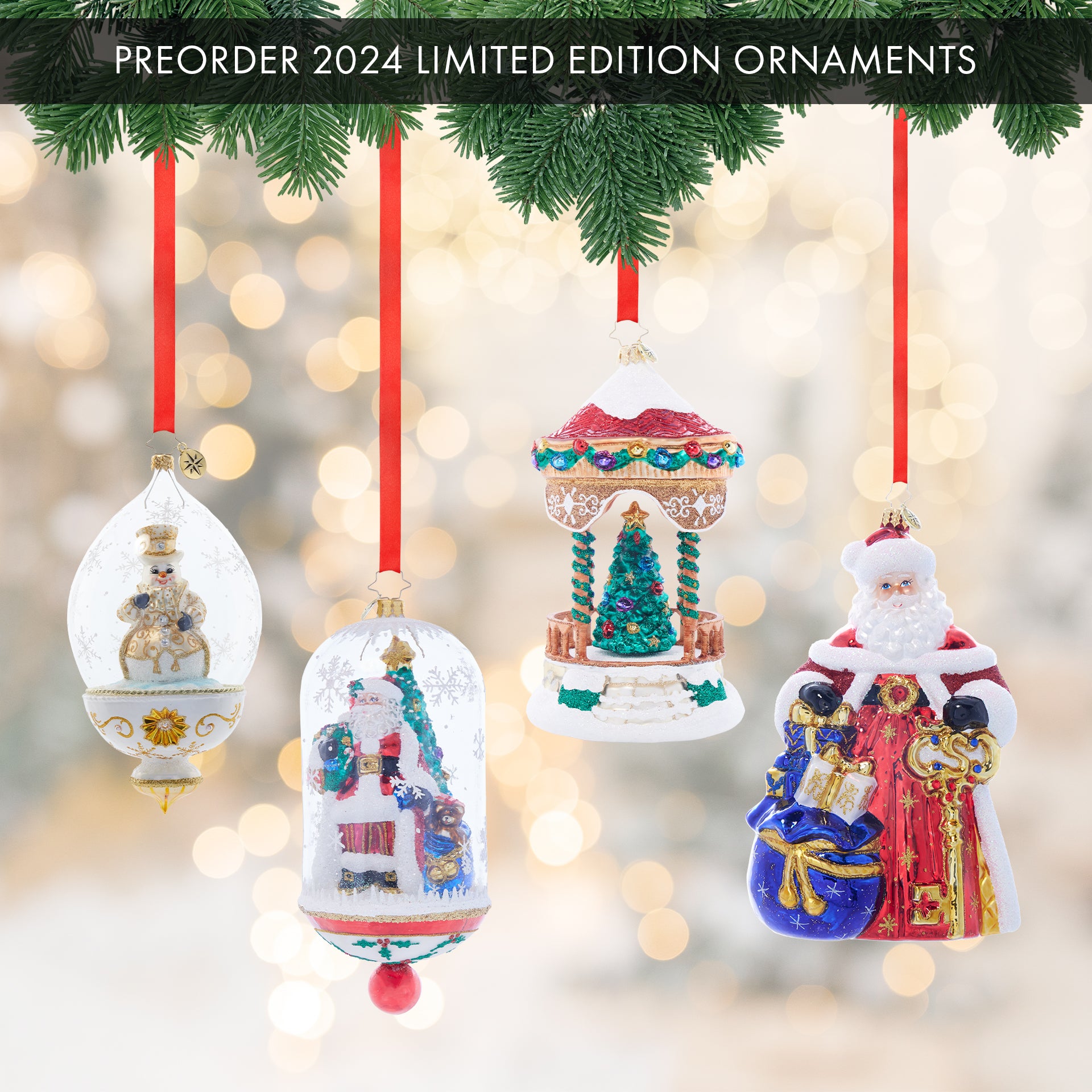 The Official Christopher Radko Store NEW 2025 ORNAMENTS AVAILABLE
