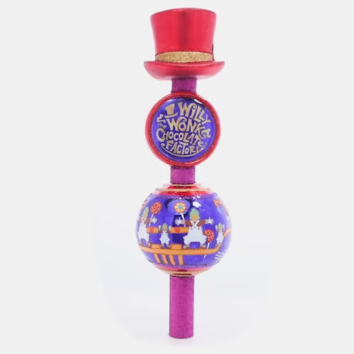 Wonka’s Golden Ticket Tree Topper