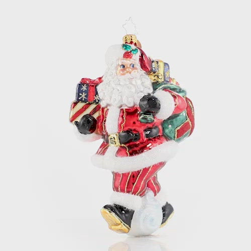 Video - Ornament Description - AIDS Charity Claus: Santa carries a red ribbon to raise AIDS awareness and to deliver hope to anyone affected by the disease this holiday season. A percentage of proceeds from the sale of this ornament will benefit AIDS research.