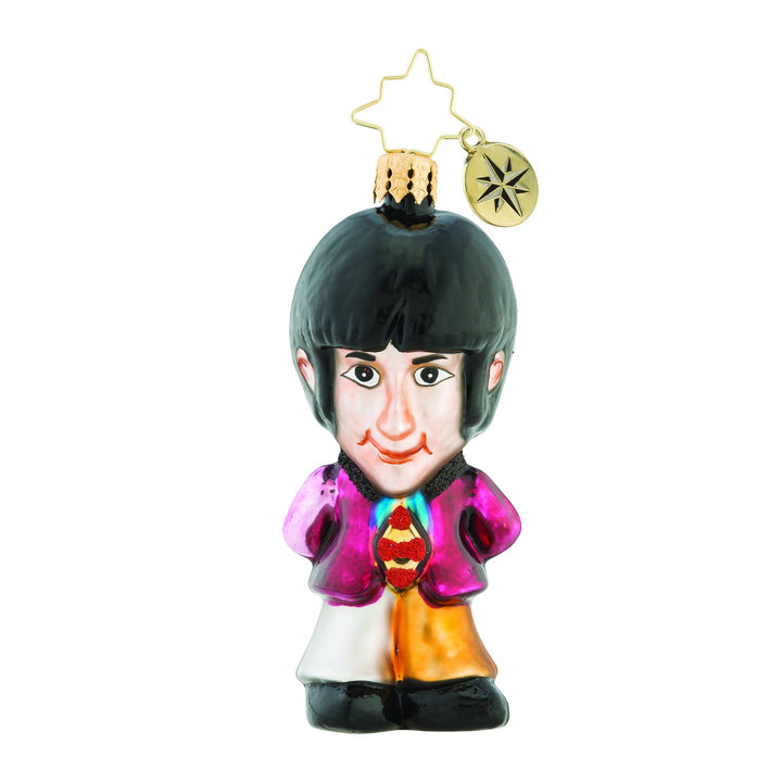 Ornament Description - On Wings of Christmas: Popularity aside, Paul McCartney's success was built over timeâ€¦ decades of lyrics and music and rhyme. No less appreciated during this Christmas time.
