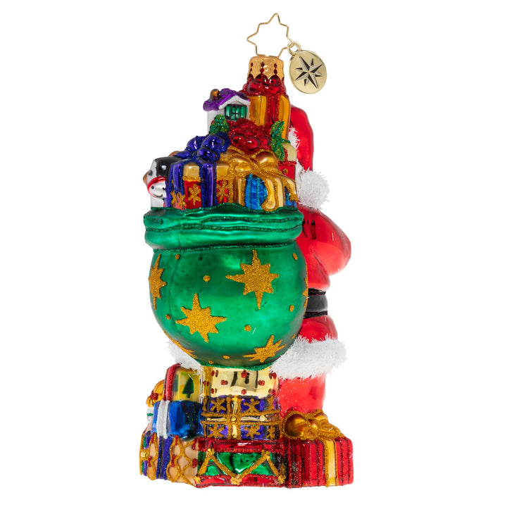 Ornaments - Description: The Present Day - It's finally here, Santa's ready to go off and deliver on his big day. He's so exhilarated, he's at a loss for words, he doesn't even know what to say!