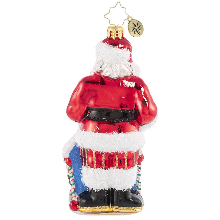 Back - Ornament Description - Dave Thomas Adoption 2021: Santa's Christmas wish is for every child to have a home for the holidays, and a family to share the joy of the season with. Together we can help make that dream a reality! A percentage of the sales from this special ornament will benefit the Dave Thomas Foundation for Adoption.
