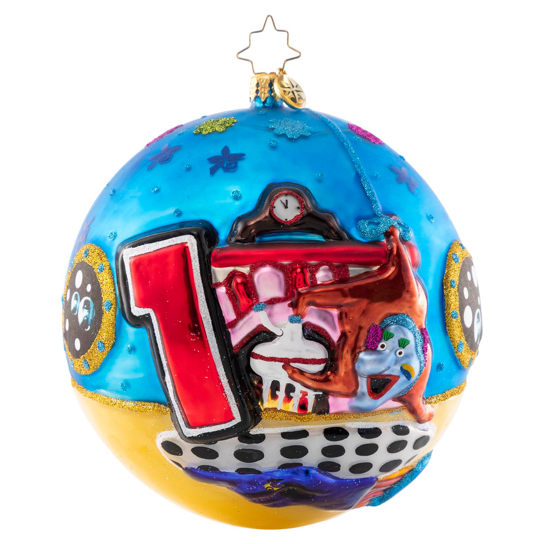 Back - Ornament Description - Periscope Up!: Periscope up, skipper! Indulge your Fab Four fantasies with this below-deck Beatles bauble.