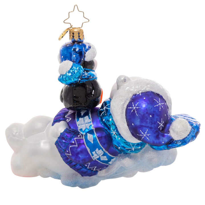 Back - Ornament Description - Perfect Polar Pals: These adorable animal friends are right at home in the snowy North Pole! Bundled up in cheery seasonal gear, they can't wait to celebrate their favorite holiday!