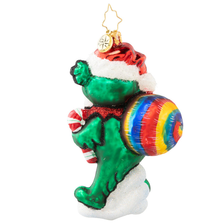 Back - Ornament Description - Grateful Dead Friend of Mr. Clause Dancing Bear: When Santa asked his friend for help, this Dancing Bear didn't think twice. He began his trip to bring toys to everyone who's been nice. If he makes it home before daylight, he just might get some sleep tonight.