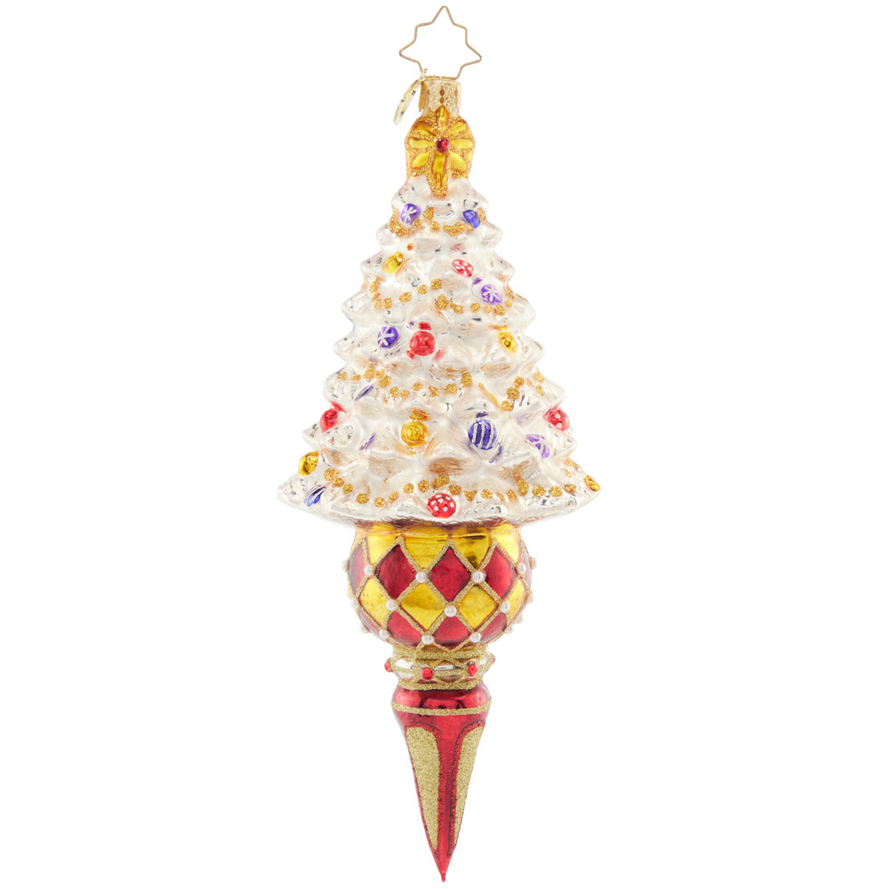 Christopher Radko® New Year Elegance Santa Gem Ornament at Von Maur