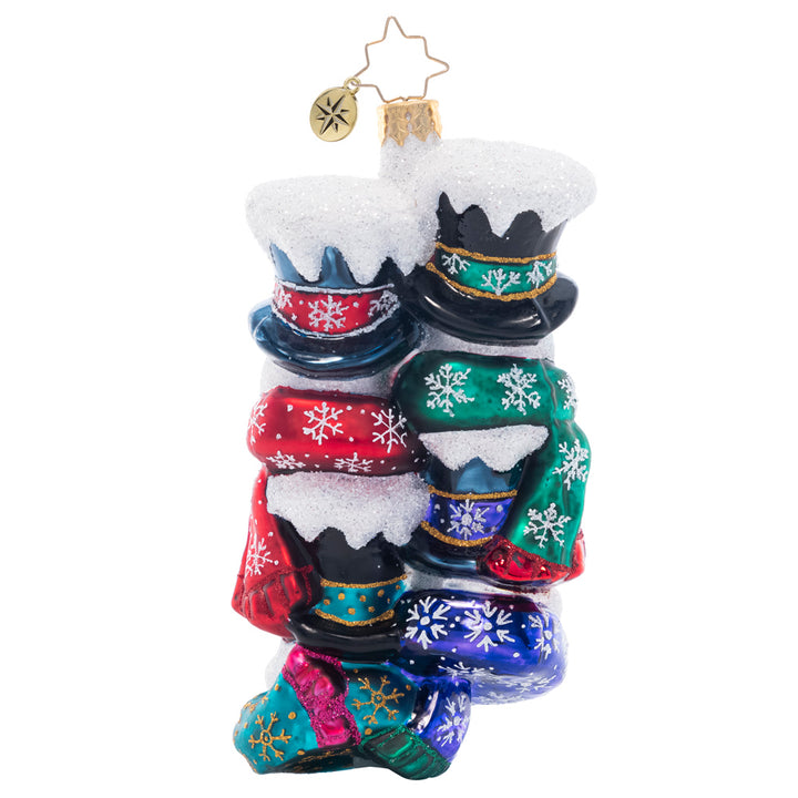 Back - Ornament Description - Quartet of Cuties: These carolers sing wintery songs as they spread cheer and joy all season long. This chilly quartet is a cuteness you won't soon forget!