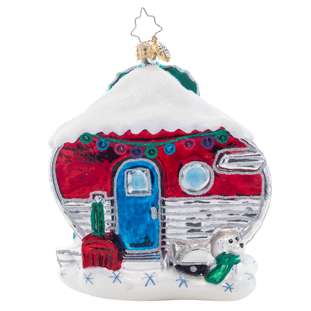 Back - Ornament Description - Cocoa in the Snow: It's time to relax and go with the flow, while enjoying some cocoa admist the snow. This time of year can be busy…soak up some hot chocolate to unwind and put you in a peaceful state of mind.