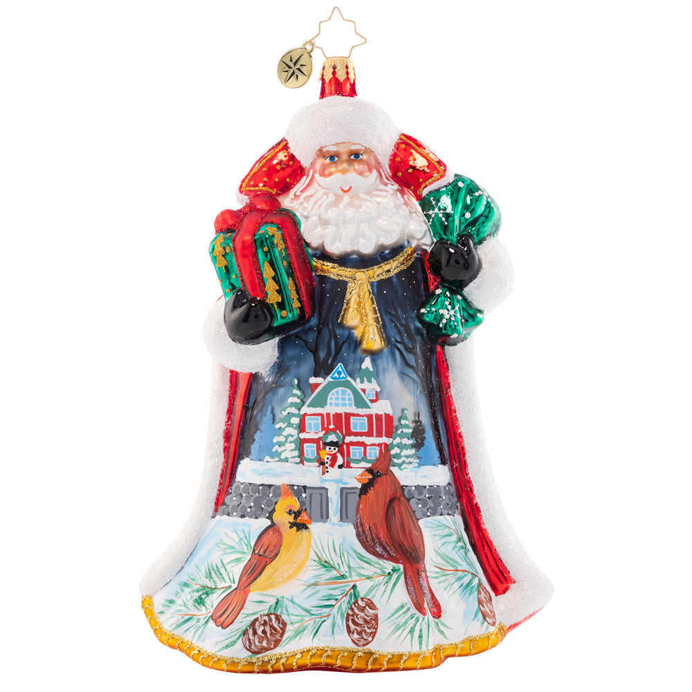 Santas Snowy Scene - 2023 – Christopher Radko