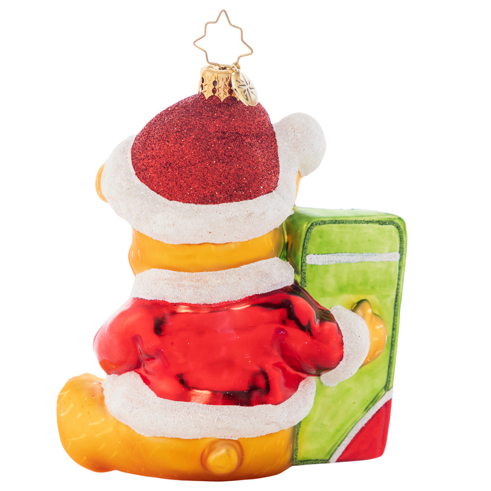 Back - Ornament Description - Color Me Cute!: Now you can personalize an ornament for Baby's First Christmas! This cheerfully coloring bear will be a treasured memento for years to come. Note: Please allow approximately one month (on top of shipping time) for our elves to personalize your ornament.