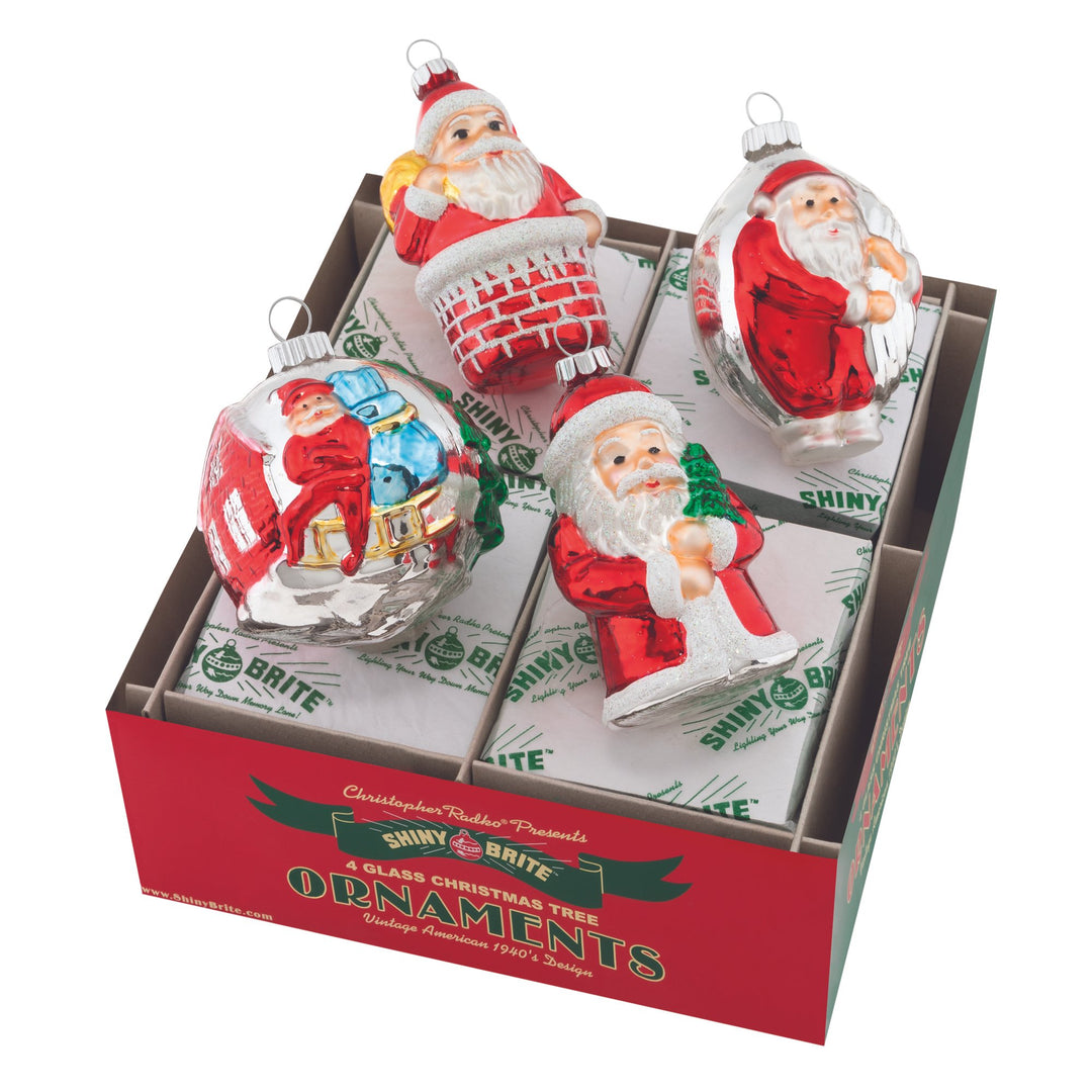 Christopher Radko Company Holiday Splendor Mini Caps W/ Tinsel