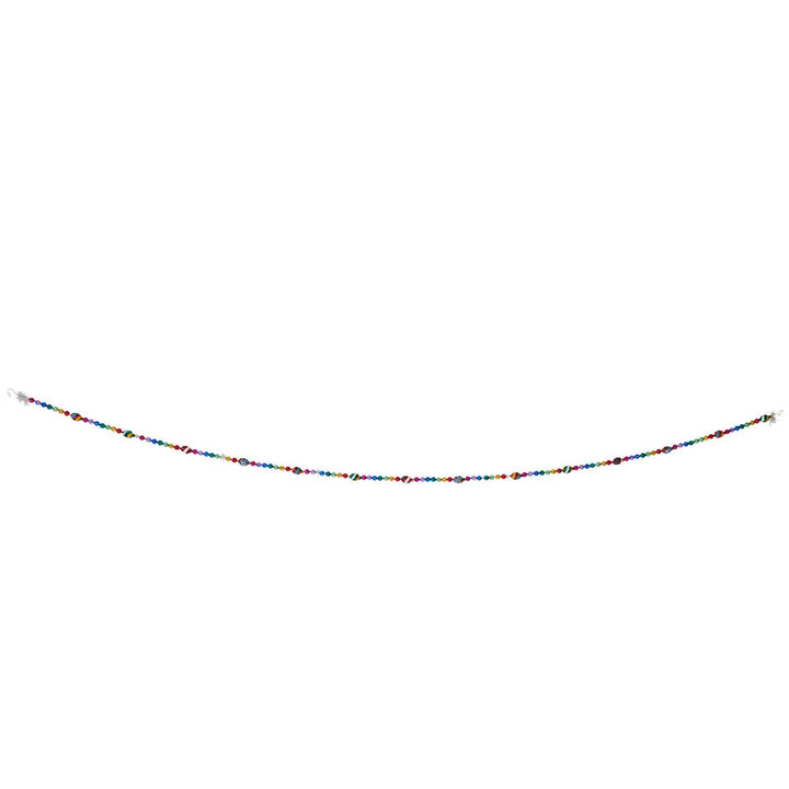 Garland/Trim Description - Vivid Vintage 1 Count 7' Tinsel Garland: A bounty of glass baubles shine on this vintage-inspired garland, adding a vivid pop of color throughout the boughs of your tree.