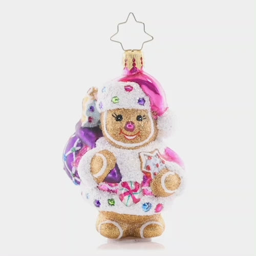 Gingersnap Santa Gem