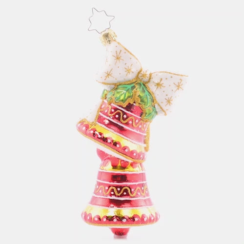 Video - Ornament Description - Classic Christmas Bells: Christmas bells are here to ring in the holiday cheer! Bring traditional elegance to your tree this year with this gorgeously gilded ornament.