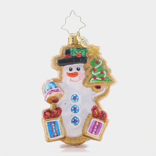 Gingerbread Snowman Gem