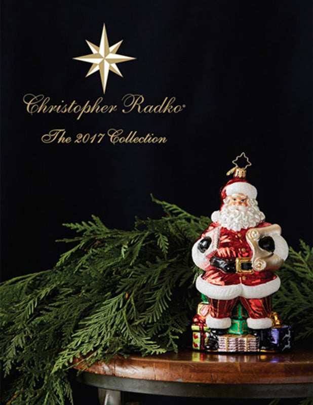 Catalog - Description: 2017 Catalogue<p>If youâ€™d like to flip through a hard copy of our gorgeously detailed catalogue, you can purchase it here! This catalogue showcases high-quality images of our 2017 Fine European Glass, Shiny Brite and Home for the Holidays collections.</p>