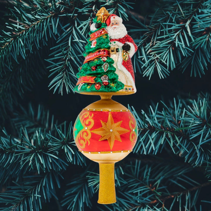 Finial Description - Cheers To 35 Years: We've been a part of your holidays for 35 years--we just can't believe it! Thank you for welcoming us into your homesâ€”without you, we never could have achieved it.