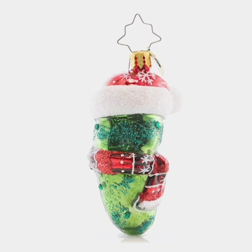 Chilly Christmas Pickle Gem