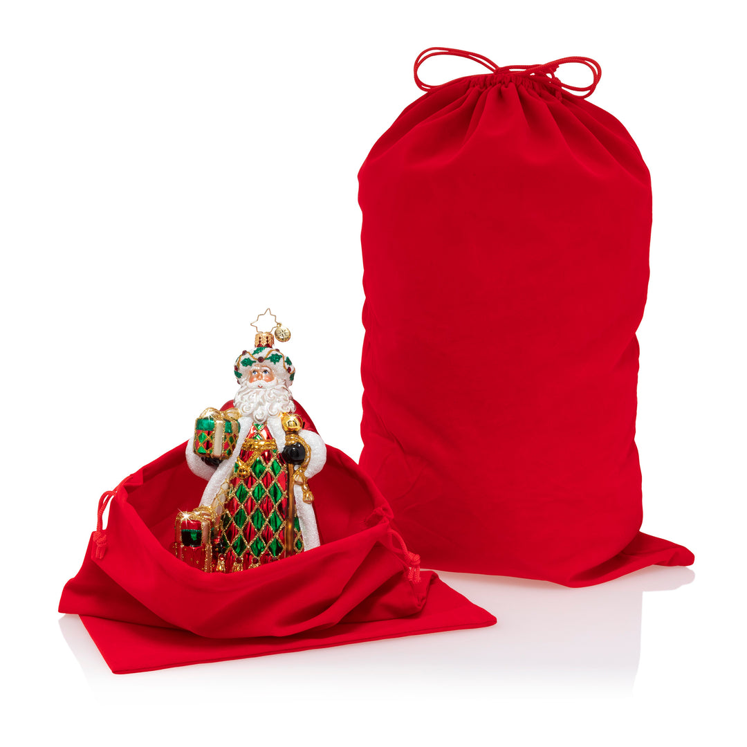 Description - Add Gift Wrapping?: A Christopher Radko gift box and gift bag.